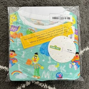 Little Sleepies Spelling with Sesame Street Pajama Set - 3T
